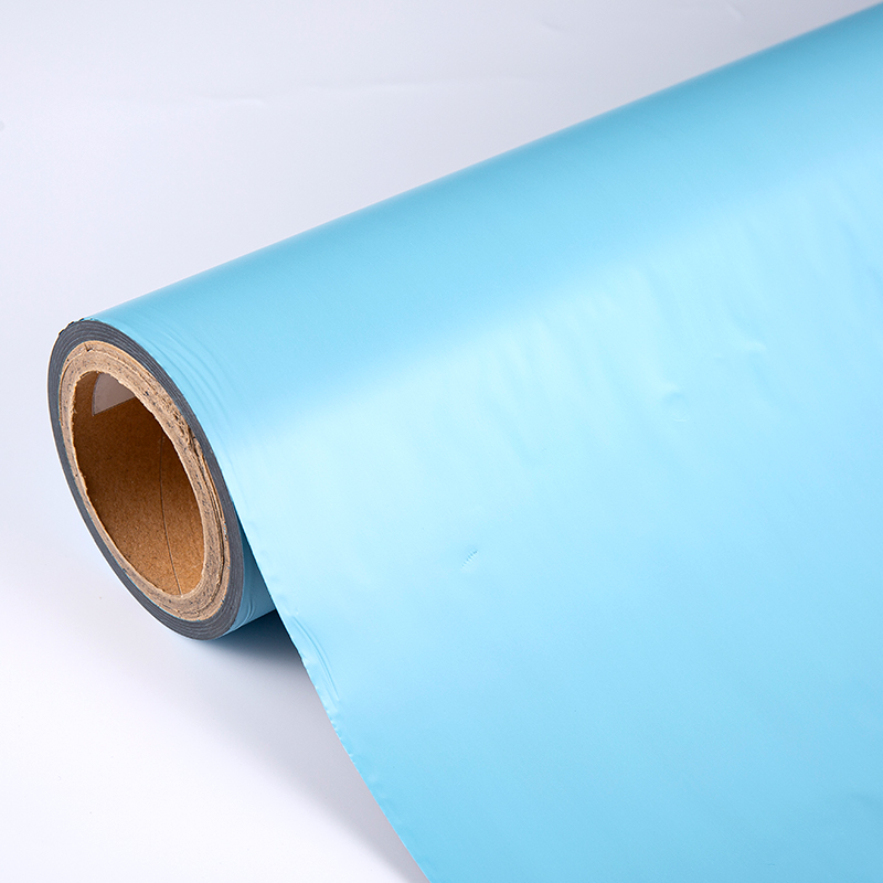 Низький дихаючий 2 шар 100% затемнення плівка TPU для завіси синього + чорний плівка Blackout