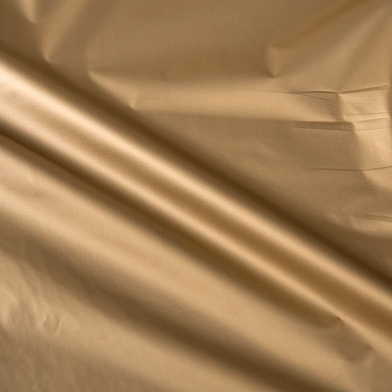 Низький дихаючий 2 шар 100% затемнення плівка TPU для завіси темно -коричневого + чорна маскувальна плівка